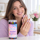 NailLiner - Caneta Esmalte de Ponta Dupla Que Pinta e Decora Suas Unhas Com Acabamento de Salão, Sem Borrar e Sem Sujeira