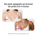 Bronzee - Gel Autobronzeador Invisível Que Entrega um Bronzeado Dourado de Praia em 4 Horas Sem Manchar Roupa, Lençol ou Toalha (Oferta Exclusiva)