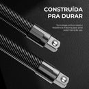 FlexTork - Extensão de Torque Flexível 360° Que Alcança e Solta Qualquer Parafuso Impossível de Qualquer Ângulo
